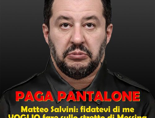 2024 MATTEO SALVINI, PONTE SULLO STRETTO PAGA PANTALONE