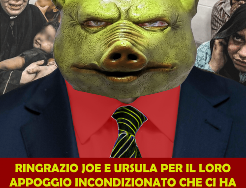 2024 MOSTRO CHE RINGRAZIA JOE E URSULA