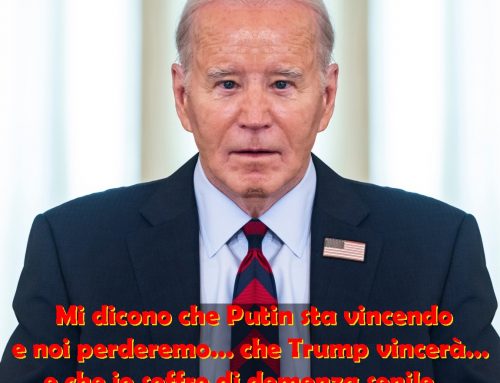 2024 BIDEN, POTEVA ANDARE PEGGIO…