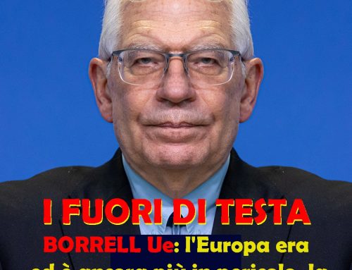 2024 JOSEP BORRELL, L’EUROPA E’ IN PERICOLO