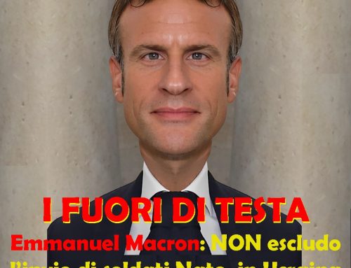 2024 EMMANUEL MACRON, INVIO SOLDATI NATO IN UCRAINA