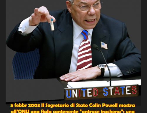 2024 COLIN POWELL NEL 2003 ALL’ONU CON L’ANTRACE